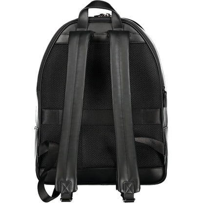 Tommy Hilfiger Nero Poliuretano Men Backpack