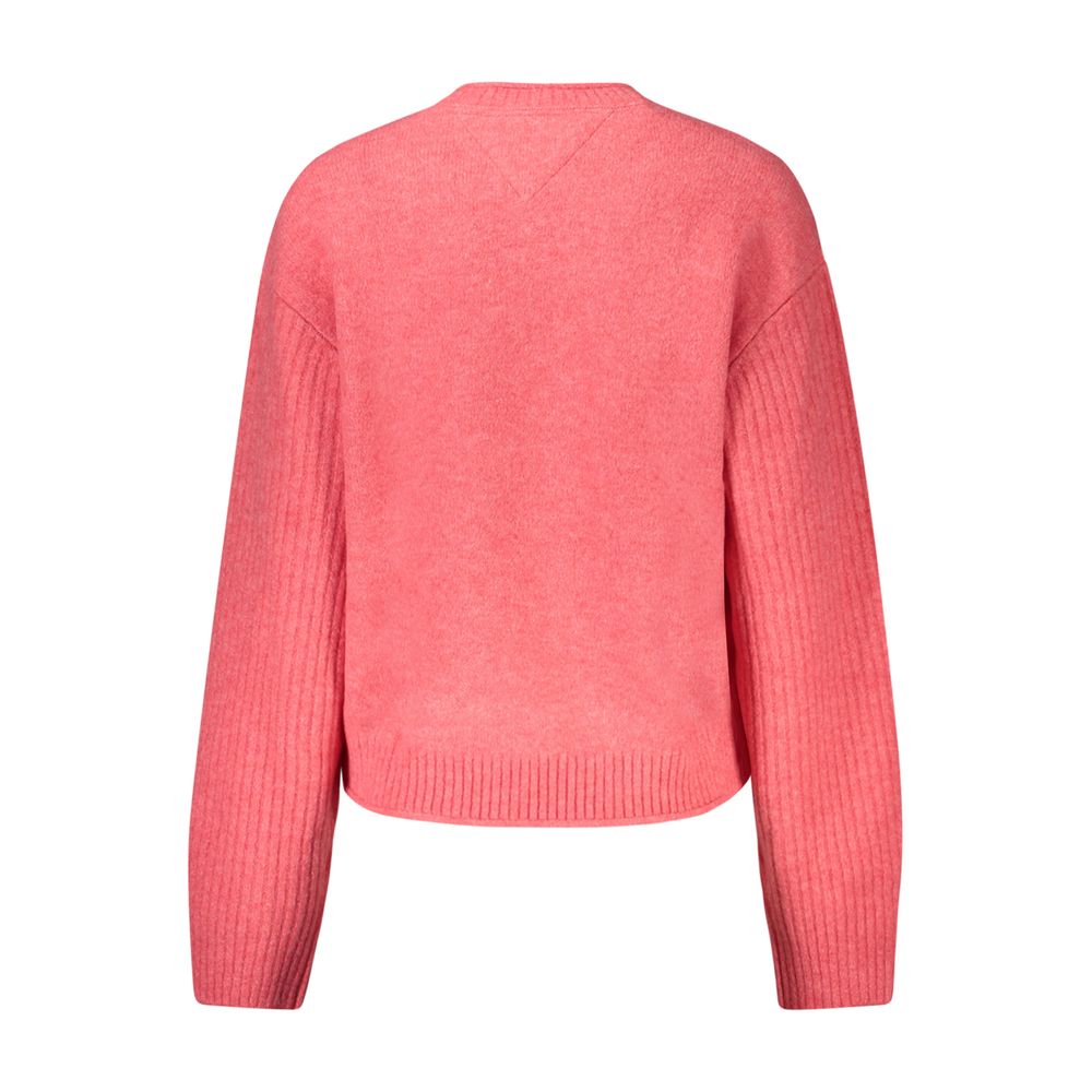 Tommy Hilfiger Pink Wool Women Sweater