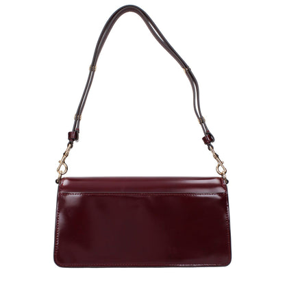 Tory Burch Red Leather Shoulder Bag