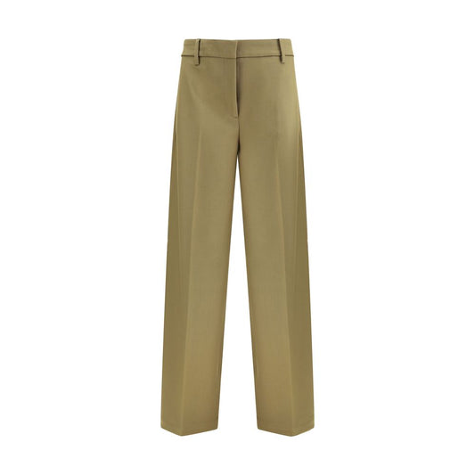 True Royal Green Polyester Dress Pants