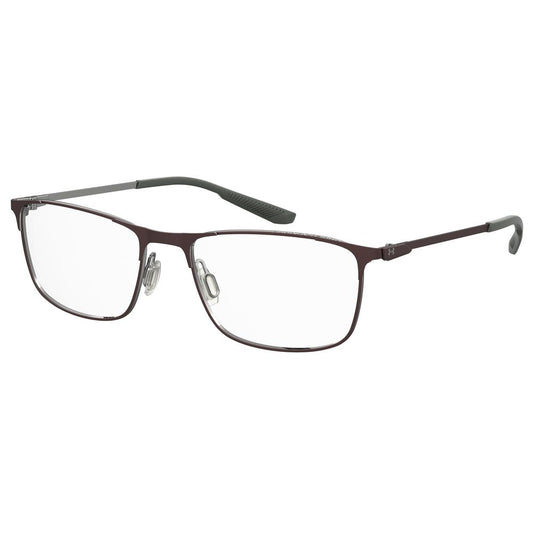 Under Armour Brown Metal Glasses (Frames) model UA5015G09QF61 with 56/18/140 mm measurements, featuring a stylish brown metal design.