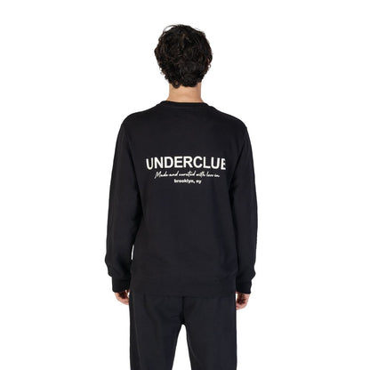 Underclub Black Cotton Sweatshirt