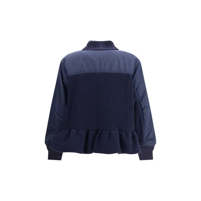Undercover Blue Wool Bomber