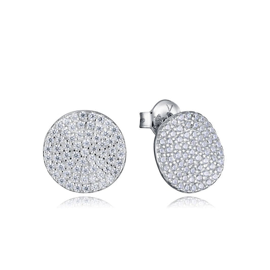 Silver earrings VICEROY JEWELS Mod. 13211E000-30 for ladies, multifunctional quartz analog, water resistant, in official packaging.
