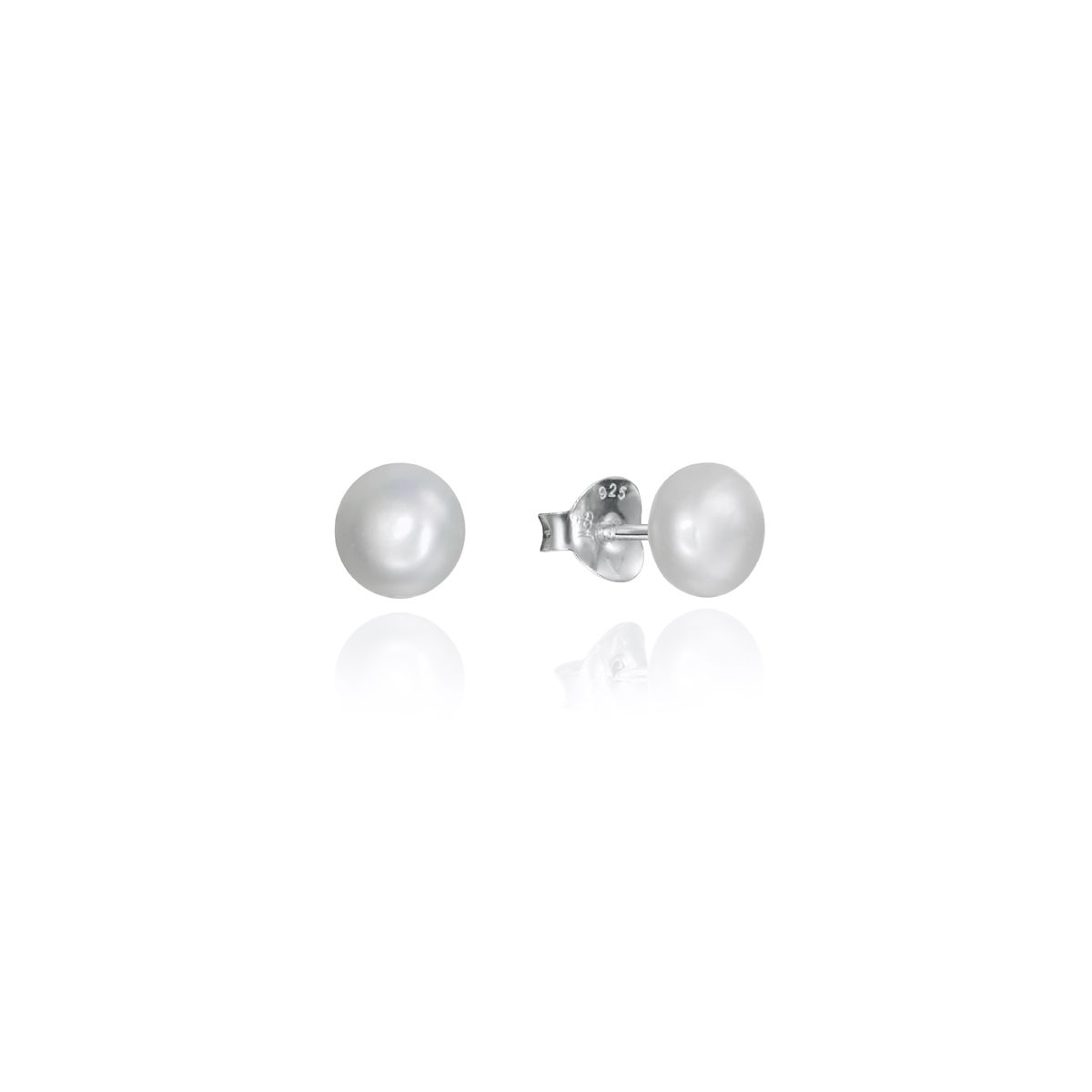 VICEROY JEWELS Mod. 5090E000-67 silver earrings with pearl detail for ladies, quartz analog movement, and 5 ATM water resistance.