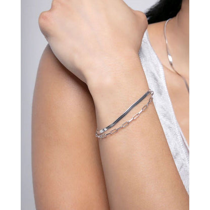 VICEROY JEWELS Mod. 9133P100-00 lady's silver 925° bracelet, quartz analog movement, 35mm case, multifunction, 10 ATM water resistant