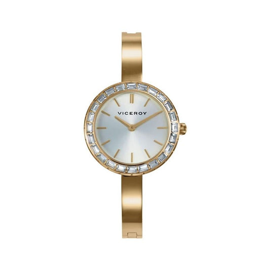 VICEROY Mod. 41146-67 Lady's watch with quartz movement, 3 ATM water resistance, and chronograph features in a mineral dial.