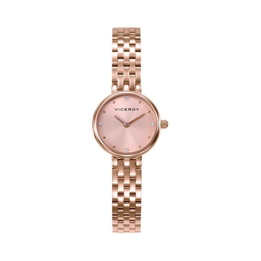 VICEROY Mod. 41148-77 Ladies Quartz Chronograph Watch, 3 ATM, Mineral Dial, 30mm Case, Bracelet, Official Packaging