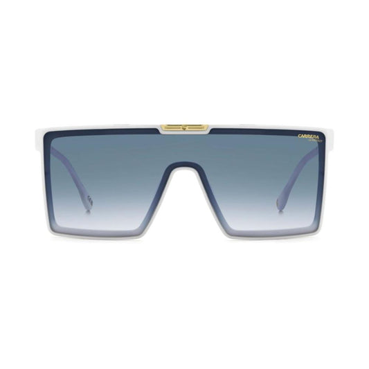 CARRERA MOD. VICTORY C 07_S gent sunglasses with blue gradient lenses and white frame.