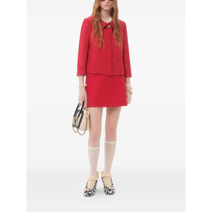 Valentino Crepe Couture Skirt Skirts