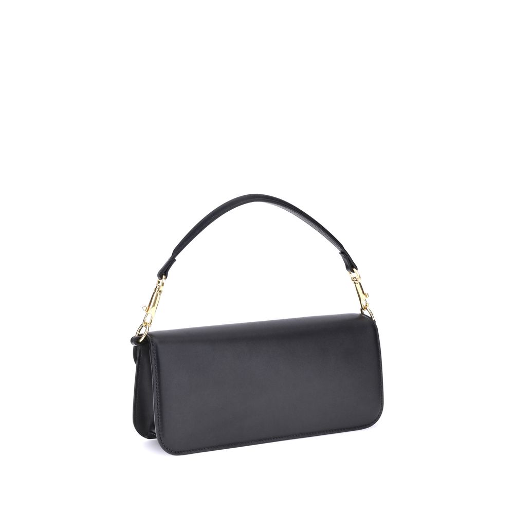 Front view with bag zipped and handles upright.