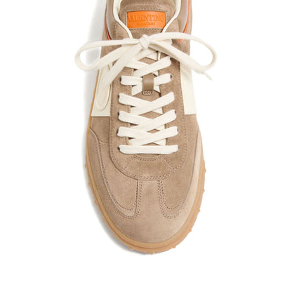 Valentino Garavani Upvillage Crust Leather Sneaker