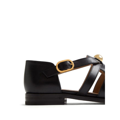 Valentino Garavani Vlogo Signature Fisherman Sandal In 20mm Calfskin Sandals