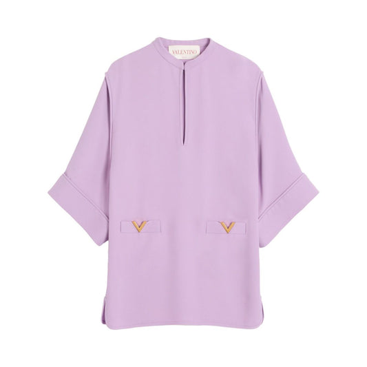 Valentino Vlogo silk mini dress Dresses