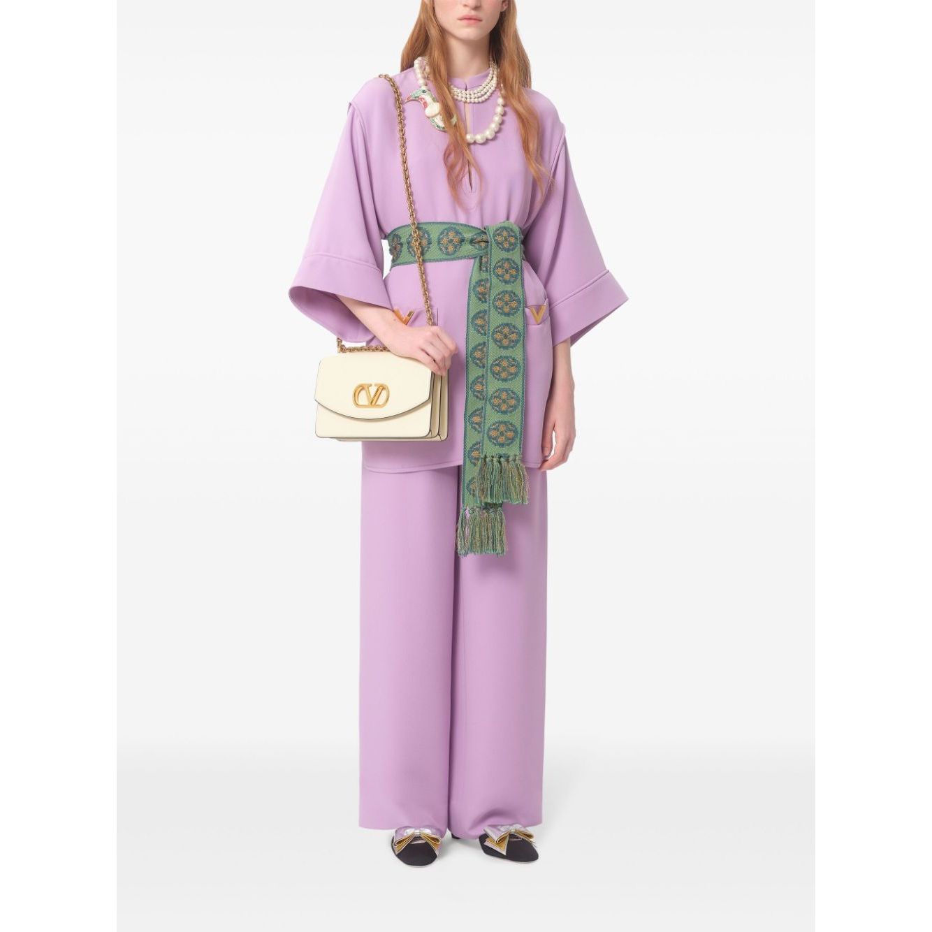 Valentino Vlogo silk mini dress Dresses