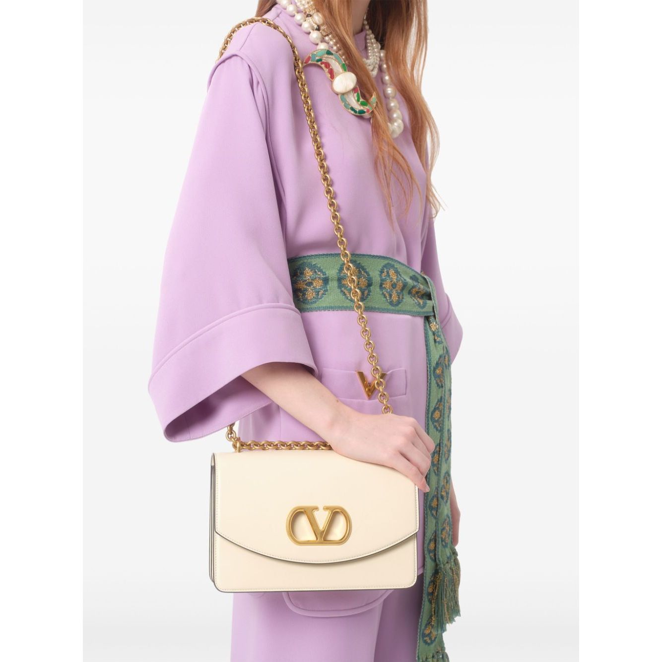 Valentino Vlogo silk mini dress Dresses