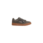 Vans Beige Suede Leather Sneaker side view showcasing suede material and urban design details.