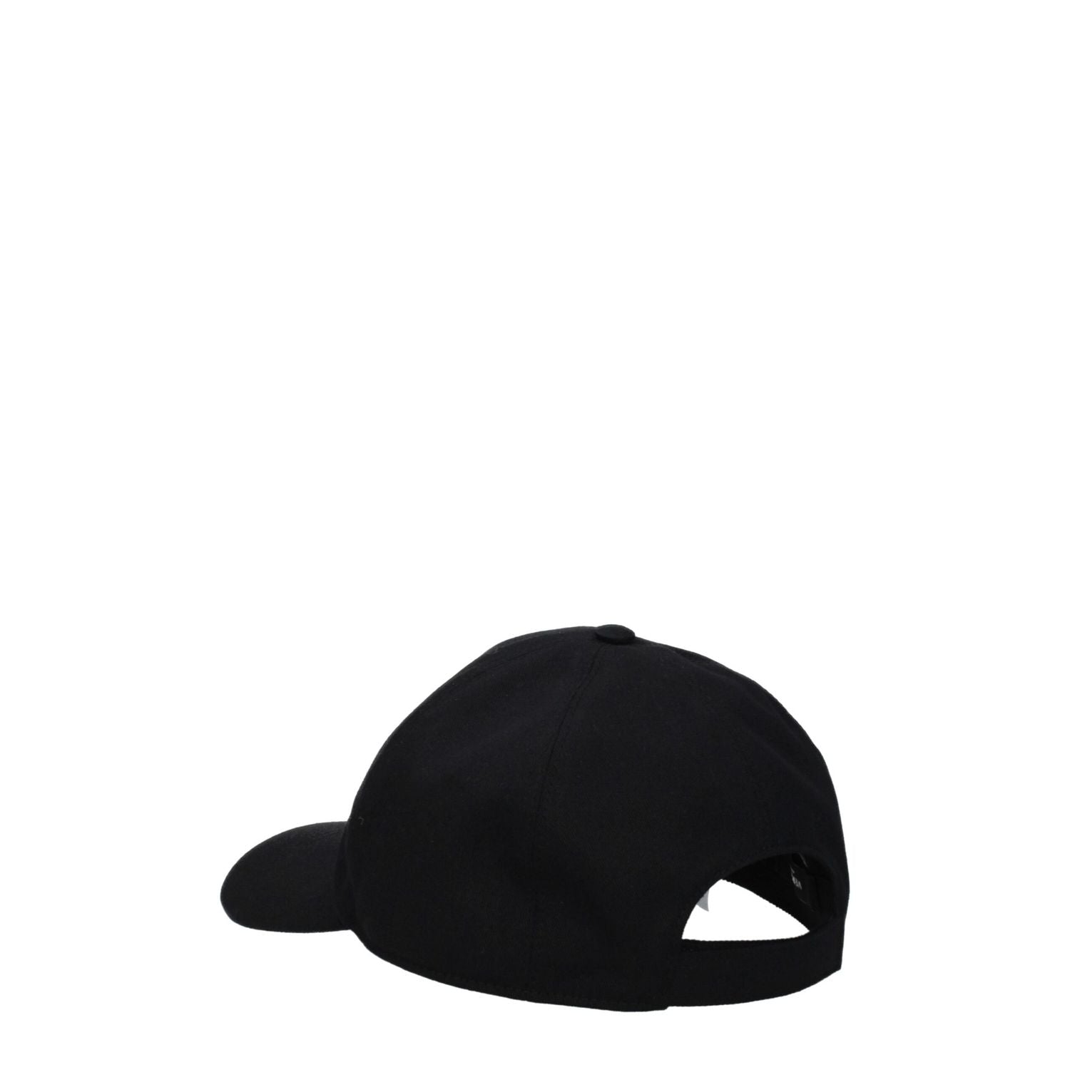 Versace Black Cotton Cap (Baseball Hat)