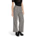 Vila Clothes Black Recycled Polyester Pant