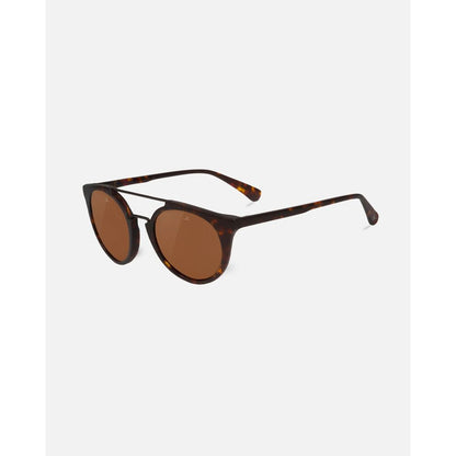 Vuarnet Brown Acetate Sunglasses with a tortoiseshell frame, unisex style, and alpine vision lenses.