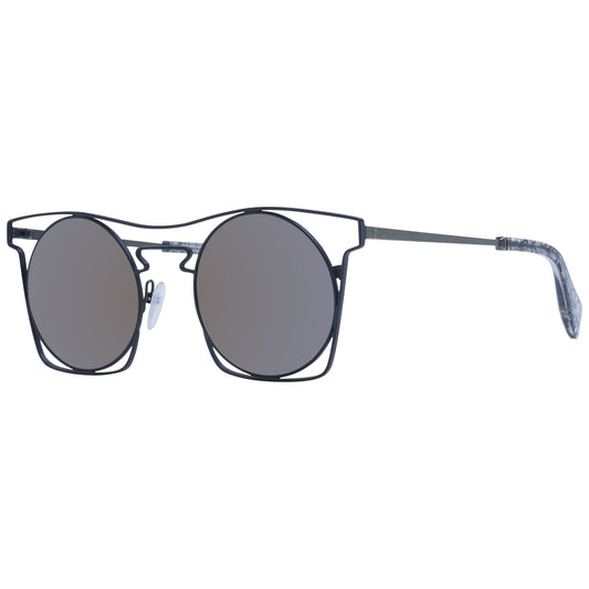 YOHJI YAMAMOTO MOD. YY7005 49004 men's designer sunglasses, stylish round frames.