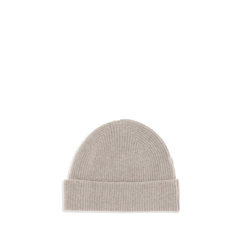 ZEGNA Beige Cashmere Beanie