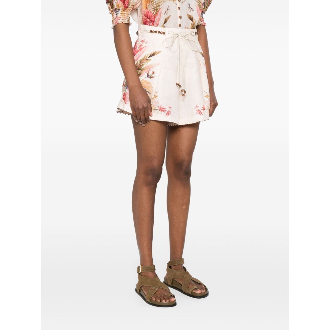 Zimmermann Shorts Beige