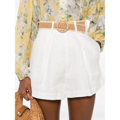 Zimmermann Shorts Ivory
